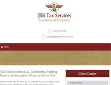 Tablet Screenshot of jsbtaxservices.com